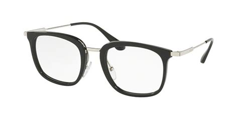 prada 11uv eyeglasses 1ab1o1 black